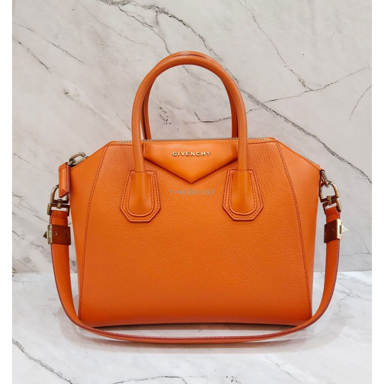 Givenchy antigona orange hot sale